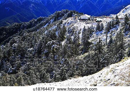 Stock Photo - Taiwan, Mt. Hehuan. Fotosearch