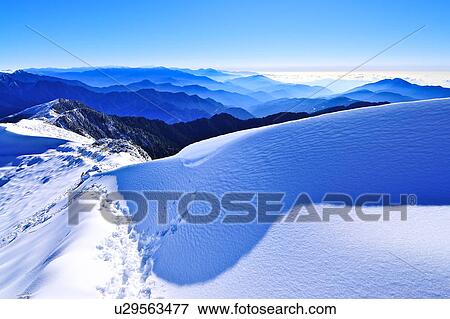 Stock Photo - Taiwan, Mt. Hehuan. Fotosearch