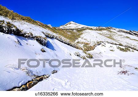 Stock Photograph - Taiwan, Mt. Hehuan. Fotosearch
