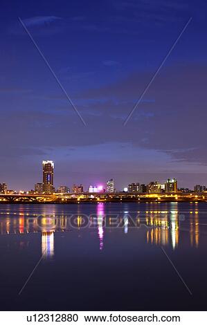Stock Image - Taiwan, Taipei, Dadaocheng Wharf. Fotosearch