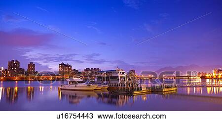 Taiwan, Taipei, Dadaocheng Wharf View Large Photo Image Stock Image - Taiwan, Taipei, Dadaocheng Wharf. Fotosearch