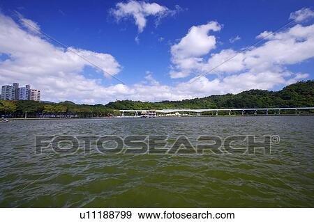 Stock Photo - Taiwan, Taipei, Neihu, Dahu Park. Fotosearch