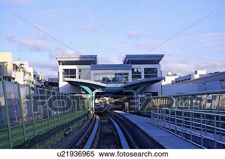 Stock Photography - Taiwan, Taipei, Neihu, Taipei MRT, Wenshan-Neihu Line, Wende Station, MRT Station. Fotosearch