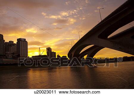 Taiwan, Taipei, Sindian City, Bitan, Highway View Large Photo Image Stock Image - Taiwan, Taipei, Sindian City, Bitan, Highway. Fotosearch