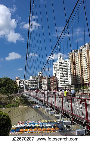 Stock Photo - Taiwan, Taipei, Sindian City, Bitan. Fotosearch