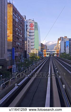 Stock Photo - Taiwan, Taipei, Taipei MRT, Wenshan-Neihu Line, Nangang Line, Zhongxiao Fuxing Station. Fotosearch