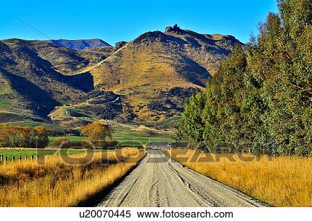Stock Photography - Te Anau, South Island New Zealand. Fotosearch