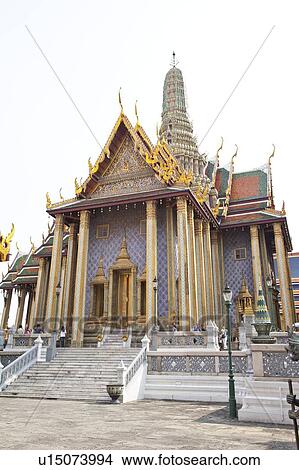 Thailand, Bangkok, Grand Palais, Wat Phra Kaeo, Prasat Phra Debidorn View Large Photo Image Picture - Thailand, Bangkok, Grand Palais, Wat Phra Kaeo, Prasat Phra Debidorn. Fotosearch