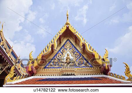 Thailand, Bangkok, Grand Palais, Wat Phra Kaeo View Large Photo Image Stock Image - Thailand, Bangkok, Grand Palais, Wat Phra Kaeo. Fotosearch