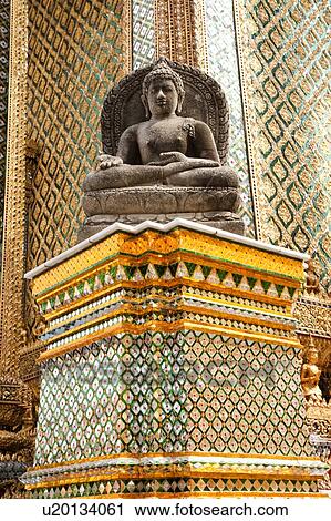 Thailand, Bangkok, Grand Palais, Wat Phra Kaeo View Large Photo Image Stock Image - Thailand, Bangkok, Grand Palais, Wat Phra Kaeo. Fotosearch