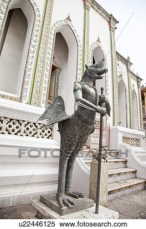Stock Photography - Thailand, Bangkok, Grand Palais, Wat Phra Kaeo, Dusit Throne Hall. Fotosearch