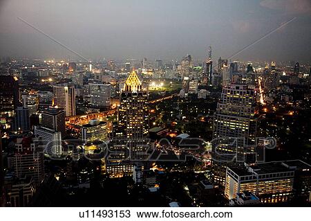 Stock Image - Thailand, Bangkok, Nightlife. Fotosearch