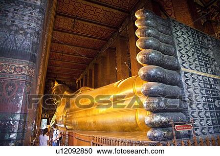 Thailand, Bangkok, Wat Pho View Large Photo Image Stock Image - Thailand, Bangkok, Wat Pho. Fotosearch