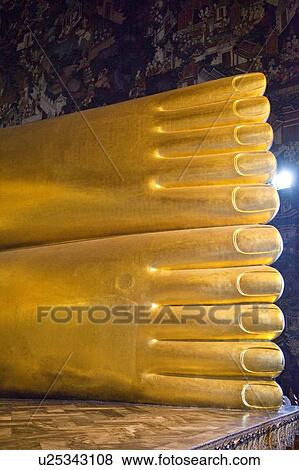 Stock Photo - Thailand, Bangkok, Wat Pho. Fotosearch