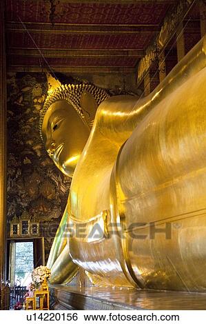 Stock Photograph - Thailand, Bangkok, Wat Pho. Fotosearch
