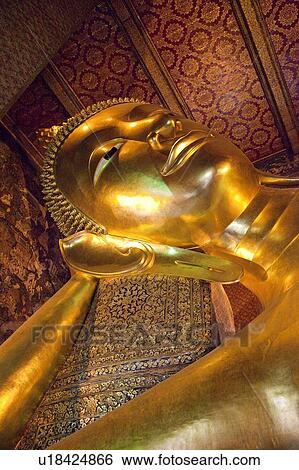 Thailand, Bangkok, Wat Pho View Large Photo Image Stock Photograph - Thailand, Bangkok, Wat Pho. Fotosearch