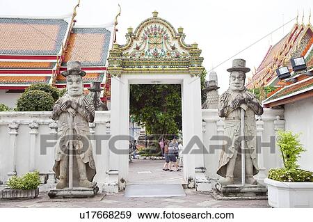 Stock Photo - Thailand, Bangkok, Wat Pho, Wat Pho. Fotosearch