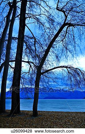 Stock Photo - Wanaka, South Island New Zealand. Fotosearch