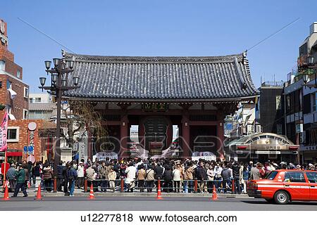 Stock Photo - Asakusa kaminarimon. Fotosearch