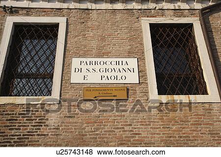 Stock Photo - Basilica dei Santi Giovanni e Paolo, Venice Italy. Fotosearch