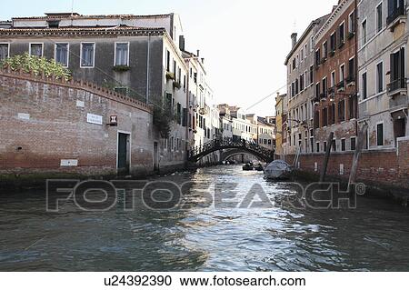 Canal and cityscape View Large Photo Image Stock Image - Canal and cityscape. Fotosearch