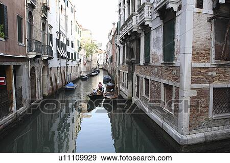 Canal and cityscape View Large Photo Image Stock Photo - Canal and cityscape. Fotosearch