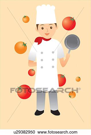 Stock Image - Chef. Fotosearch