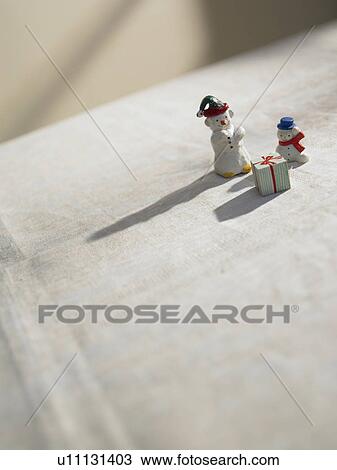 Stock Image - Christmas ornaments, close up. Fotosearch