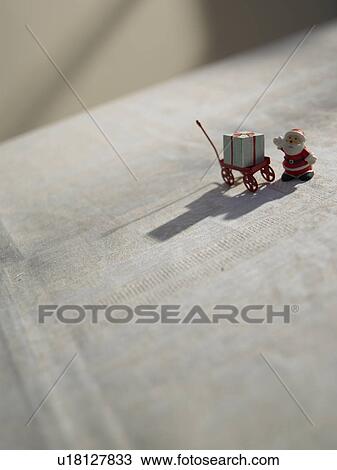 Stock Image - Christmas ornaments, close up. Fotosearch