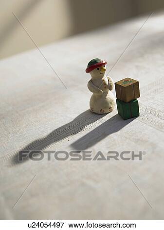 Stock Photo - Christmas ornaments, close up. Fotosearch