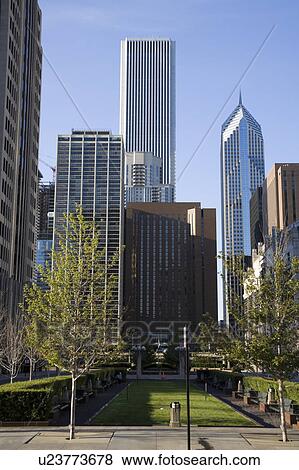 Stock Photo - Downtown Chicago. Fotosearch
