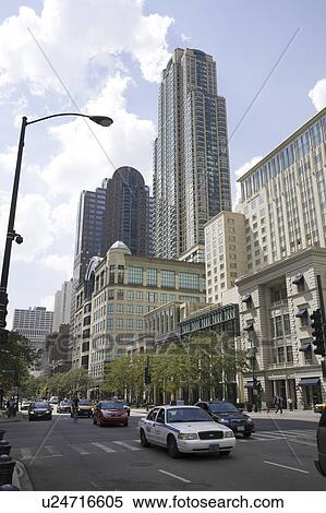Stock Photography - Downtown Chicago. Fotosearch
