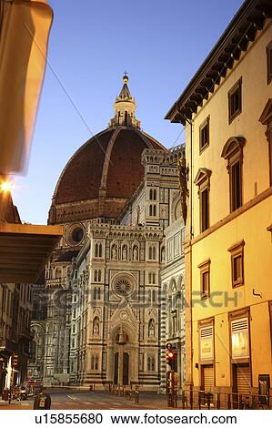Stock Image - Duomo in the Morning Glow. Fotosearch