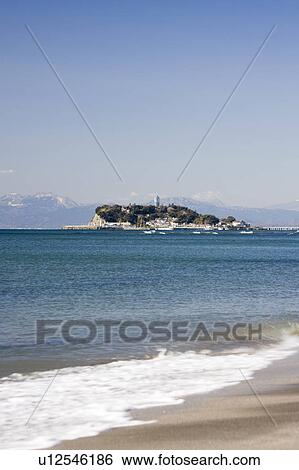 Stock Photograph - Enoshima Island. Fotosearch
