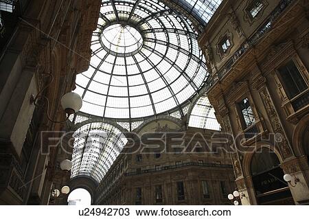 Stock Image - Galleria Vittorio Emanuele. Fotosearch