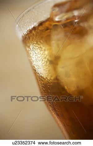 Glass of iced tea, close up View Large Photo Image Picture - Glass of iced tea, close up. Fotosearch