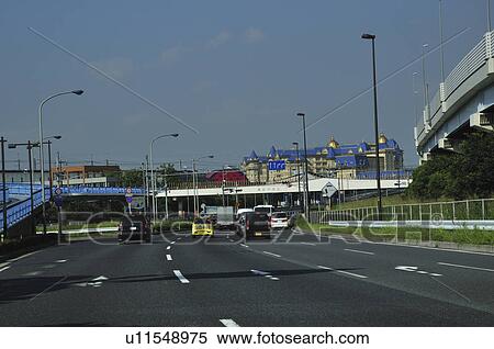 Stock Photography - Highway 357 near Urayasu. Fotosearch