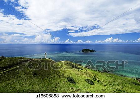 Stock Photo - Hirakubo lighthouse. Fotosearch
