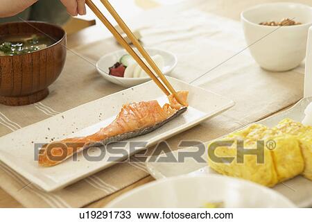 Japanese breakfast View Large Photo Image Stock Image - Japanese breakfast. Fotosearch