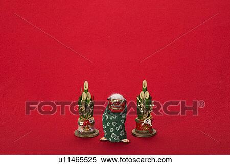 Stock Photography - Japanese New Year ornaments. Fotosearch
