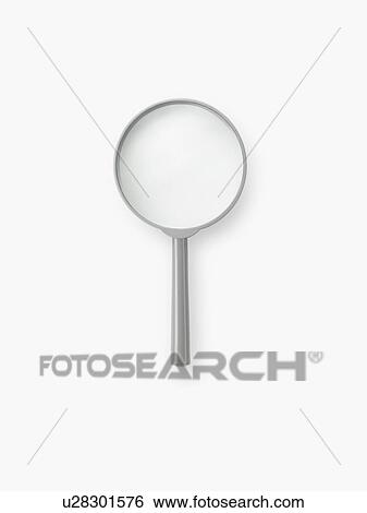 Stock Photograph - Magnifying glass. Fotosearch