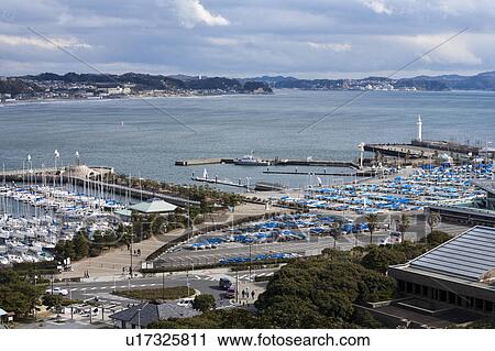 Marina at Shonan View Large Photo Image Stock Image - Marina at Shonan. Fotosearch
