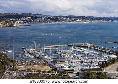 Marina at Shonan View Large Photo Image Stock Photography - Marina at Shonan. Fotosearch