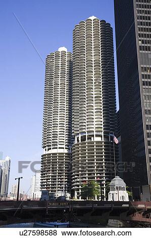 Stock Photo - Marina City. Fotosearch