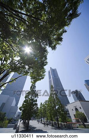 Minatomirai View Large Photo Image Stock Image - Minatomirai. Fotosearch