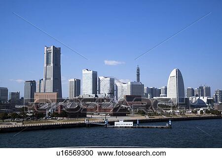 Stock Image - Minatomirai. Fotosearch