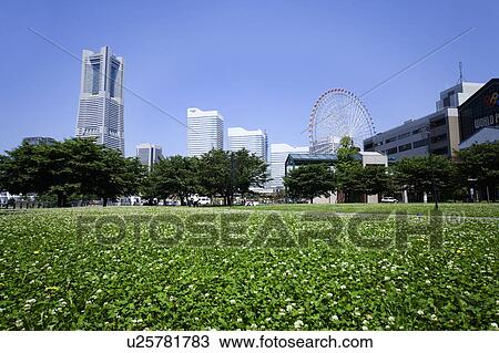 Minatomirai View Large Photo Image Stock Image - Minatomirai. Fotosearch