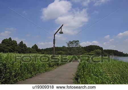 Mizumoto park in summer View Large Photo Image Stock Photo - Mizumoto park in summer. Fotosearch