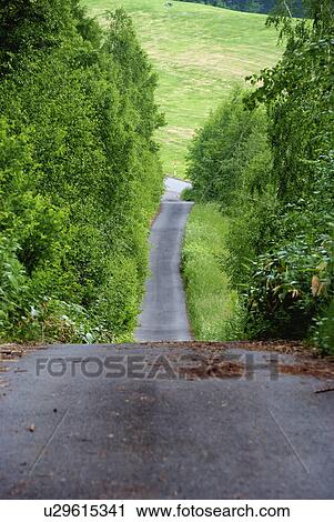 Mountain road View Large Photo Image Stock Image - Mountain road. Fotosearch