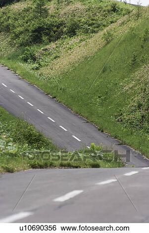 Stock Photograph - Mountain road. Fotosearch